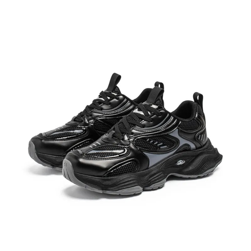 ROBINHOOD Cushioning, Slip Resistant, Abrasion Resistant, Coverage, Support, Lightweight Low Top Chunky Sneakers Men's-3