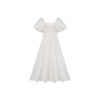 SUSANSAN Short Sleeved Dress Women's