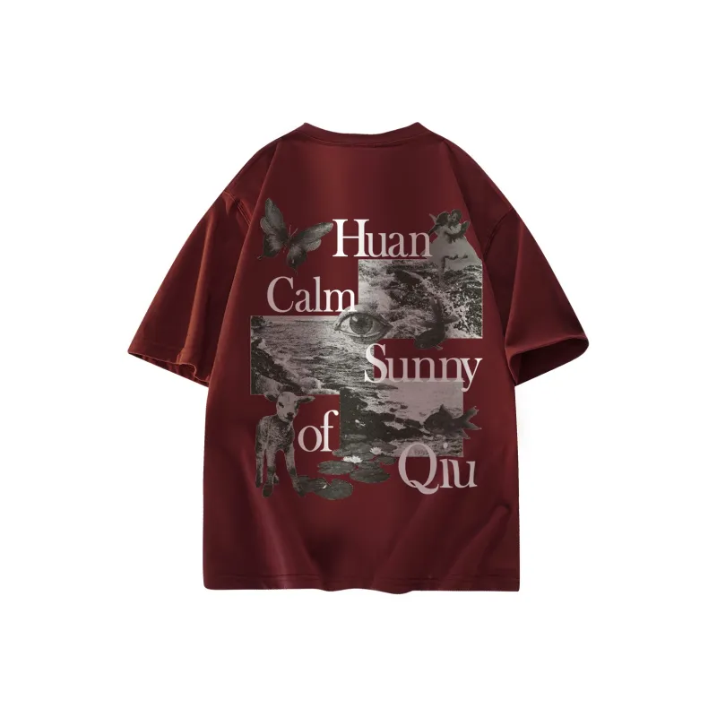 HUANQIU T-Shirts Unisex-14