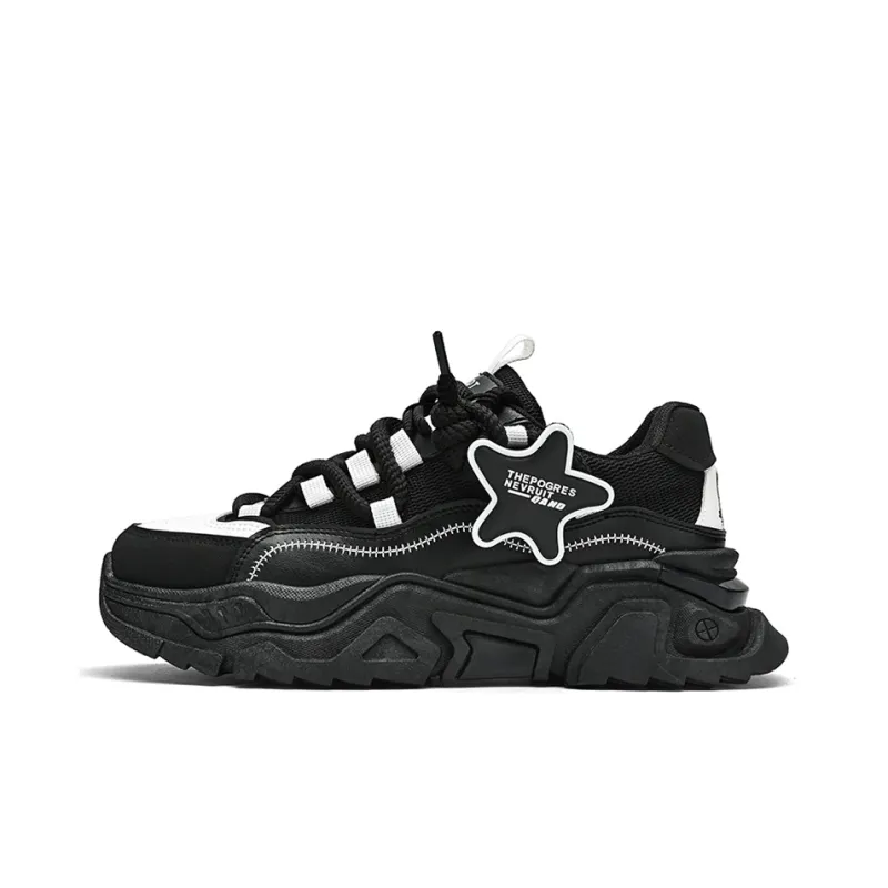 HACKBUTEER Low Top Chunky Sneakers Men's Box Included-6