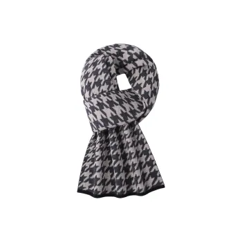 LIBO Cotton Knit Scarves Unisex