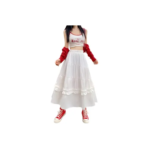 XIANSINIAO Casual Long Skirt Women's