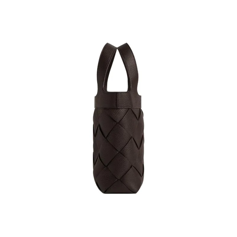 Bottega Veneta Diago Calfskin Tote Bag, Shopping Bag, Shoulder Bag, Crossbody Bag, Handbag Trumpets Men's Dark Brown-1