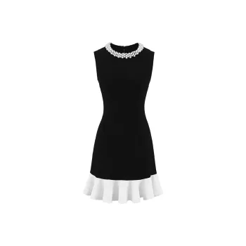 OZVO Sleeveless Dresses Women's Black