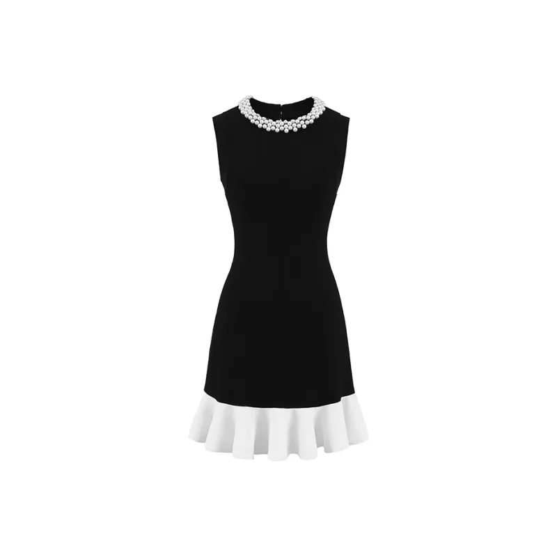 OZVO Sleeveless Dresses Women's Black-0