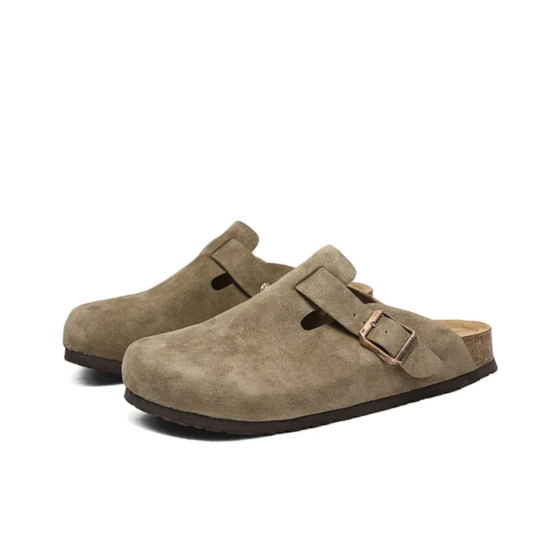 HACKBUTEER Closed Toe Slippers Unisex-22