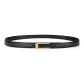 Black with Horse Shoe Buckle