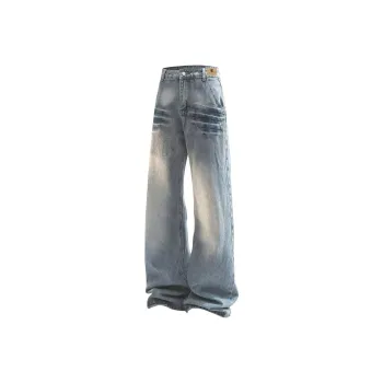 ZMHT Jeans Unisex Blue