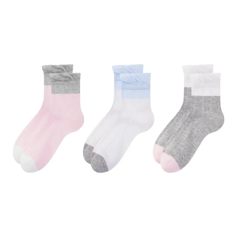 2323 Mid Calf Socks Women's 3 Pack-0