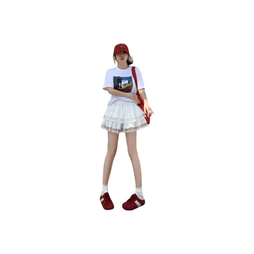 HUICUIGE Casual Short Skirts Women's