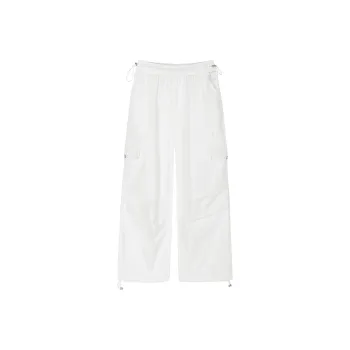 HTHK Casual Pants Women's White/Black/Pink/Khaki