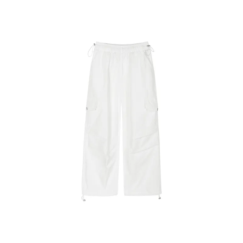 HTHK Casual Pants Women's White/Black/Pink/Khaki-0