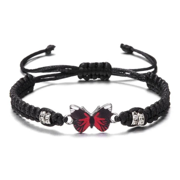 WINGSTOP Fabric Rope Bracelets Unisex-4