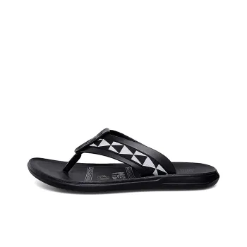 Eminu Quiet Quick Dry Flip Flops Men's Black