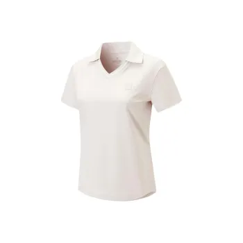 XTEP Polo Shirt Women's Gray Apricot