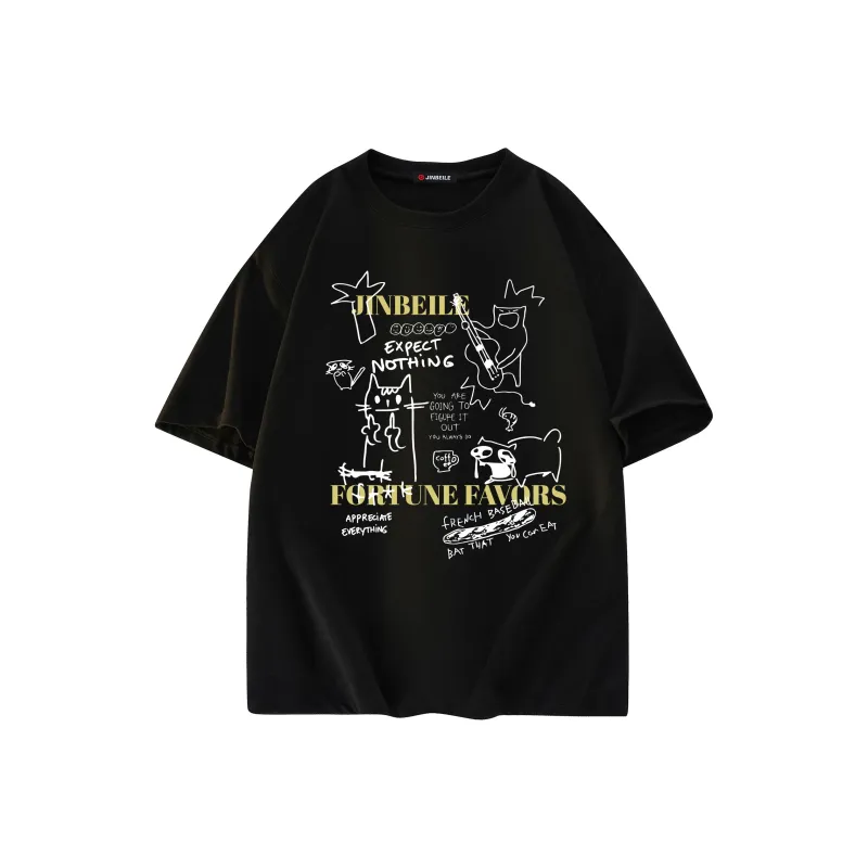 JINBEILE T Shirts Unisex-4