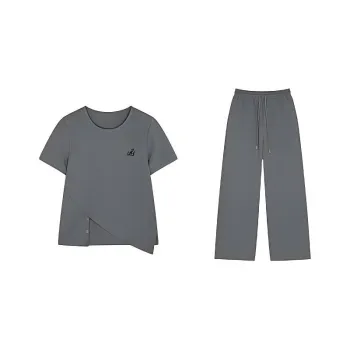 LUYOUYE Casual Suits Women's Gray