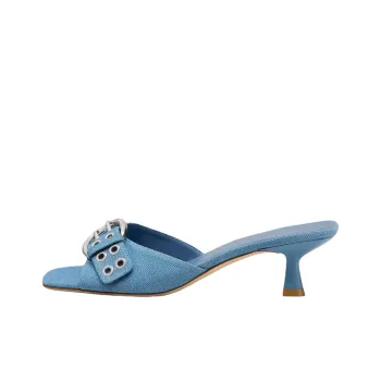 Stuart Weitzman/SW Slide Slippers Women's Blue