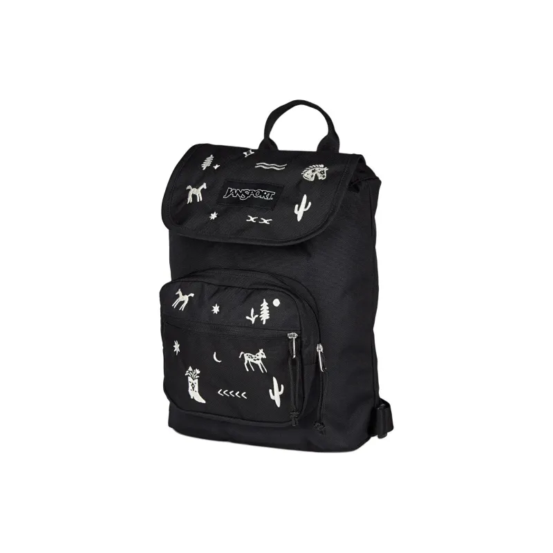 JanSport Polyester Backpack Mini Women's Black-1