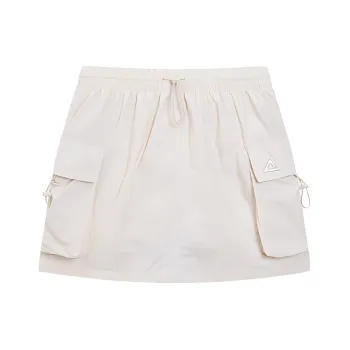 PEAK Fashion Collection Casual Short Skirts Women's White Beige Yellow