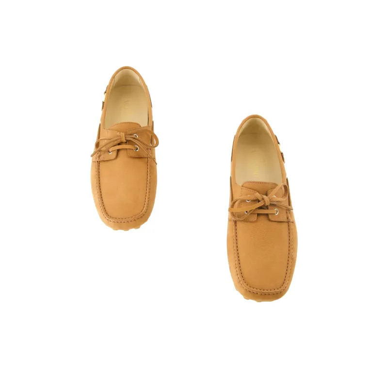 Valentino Driver Casual Shoes Men's Brown-4
