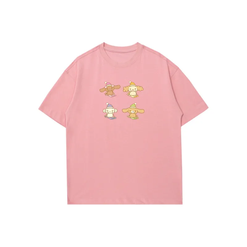 Sanrio x CINNAMOROLL Yugui Dog T Shirt Unisex-12
