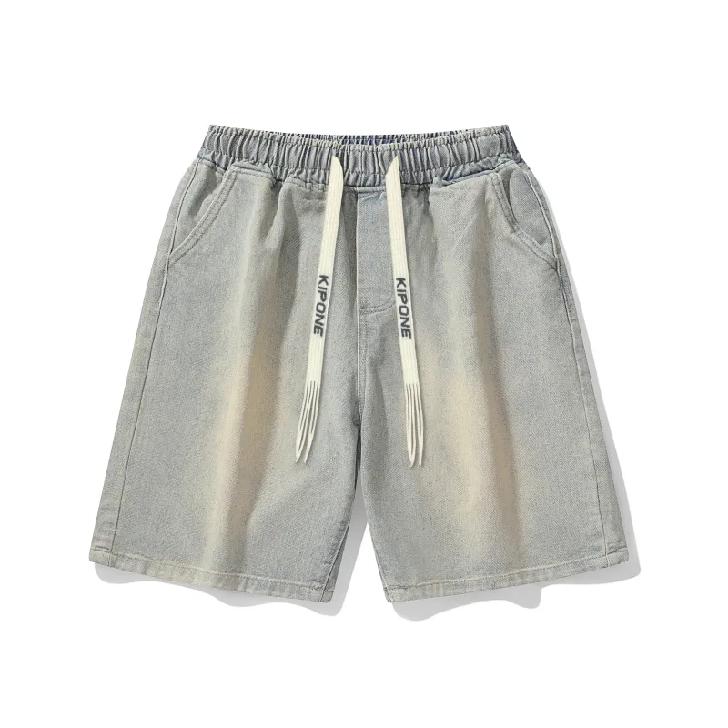 KIPONE Denim Shorts Unisex-15