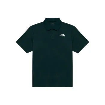 THE NORTH FACE CMX PRIME Polo Shirt Men's Dark Aqua Green