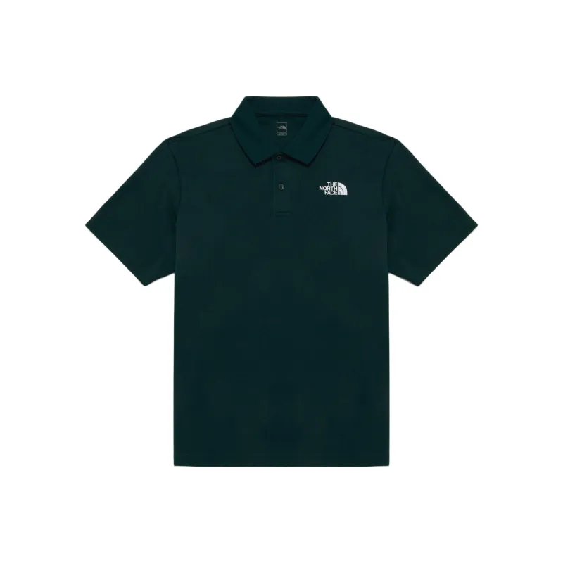 THE NORTH FACE CMX PRIME Polo Shirt Men's Dark Aqua Green-0