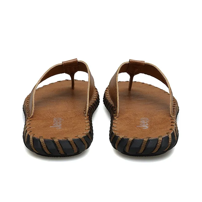 Jeep Rubber Sole Odor Resistant Slip Resistant Flip Flops Unisex-4