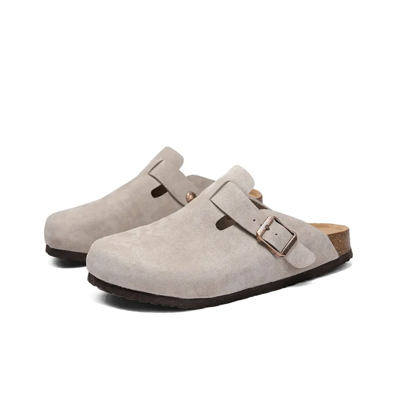 HACKBUTEER Closed Toe Slippers Unisex-7