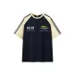 Navy Blue & Yellow