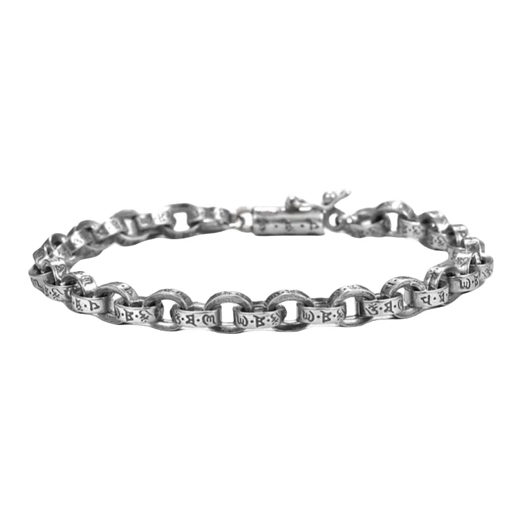 Quarqor S925 Silver Bracelets Men's-15