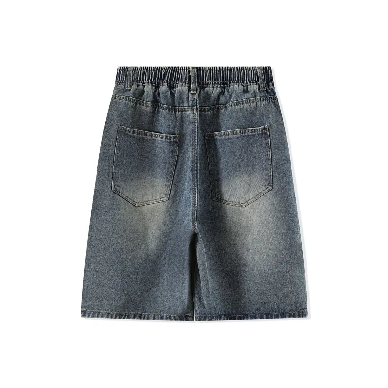 Michael Rock Denim Shorts Unisex-10