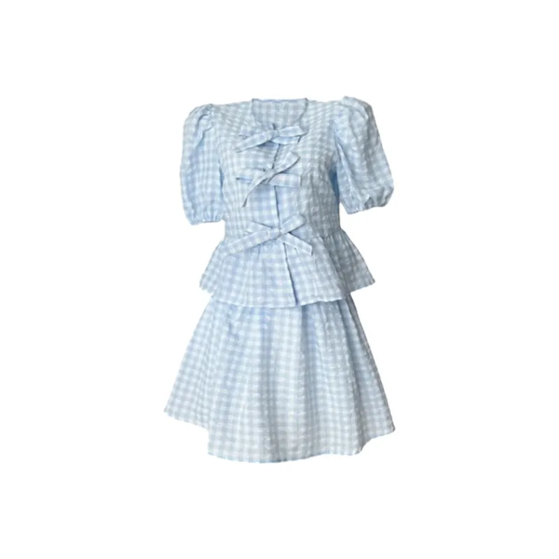 COVT Two Piece Skirt Sets Women's-0