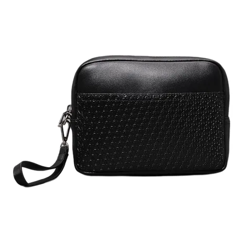 CALVIN KLEIN PU Clutch Men's Black