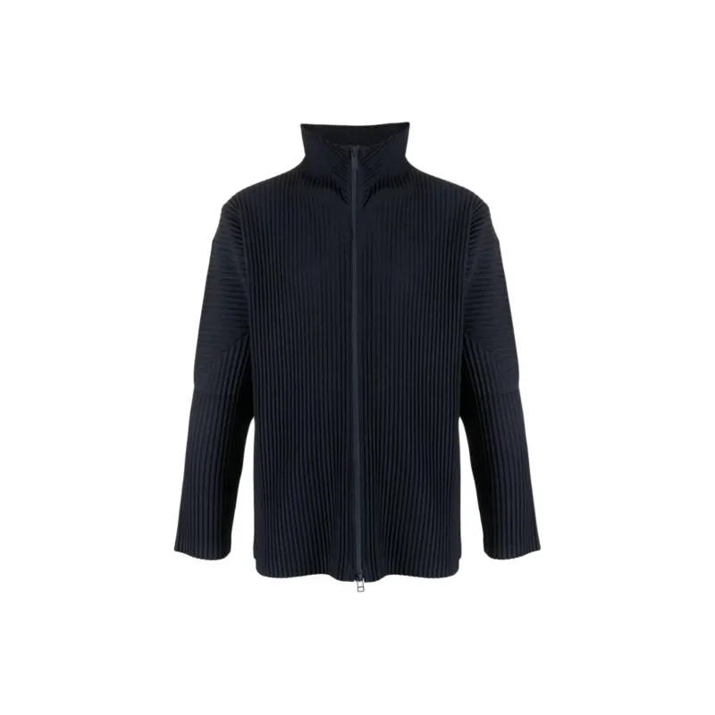 Homme Plissé Issey Miyake Jackets & Coats Men's Marine Blue-0