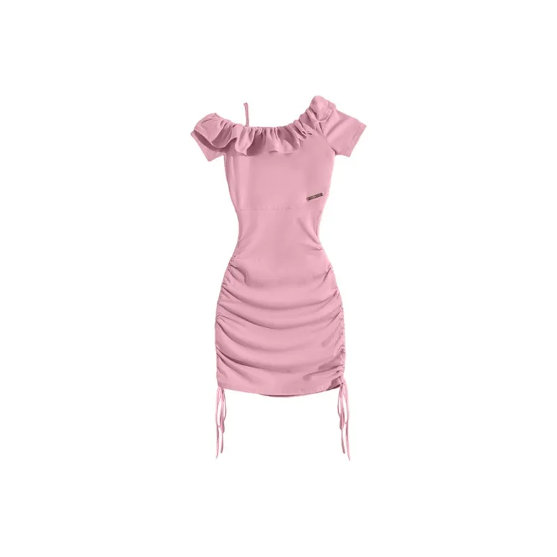GUOZHEN Short Sleeved Dress Women's-10
