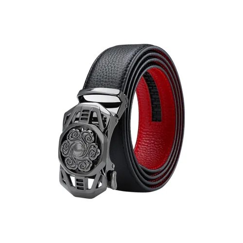MILLIE'S Cow Leather Belts Men's Width 3.5cm