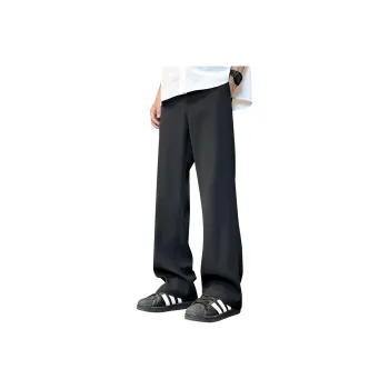 ZWWWZ Suit Trousers Unisex Black