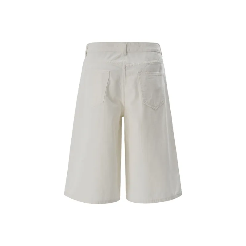 JASONWOOD Denim Shorts Unisex Ecru-1