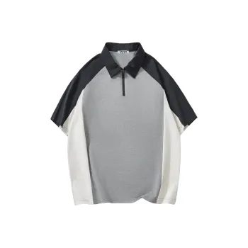 EPTISON Polo Shirt Men's Light Gray