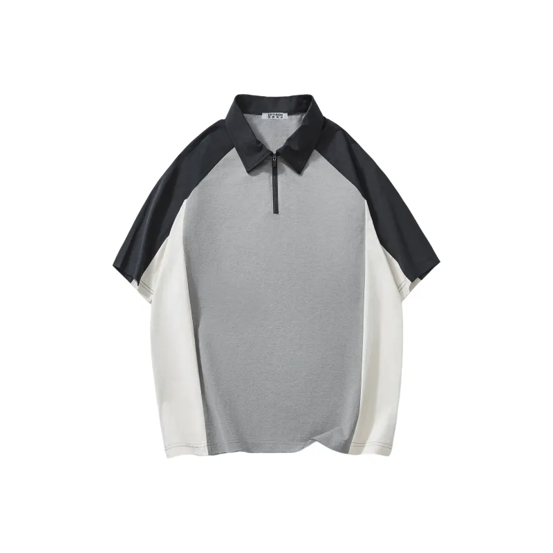 EPTISON Polo Shirt Men's Light Gray-0