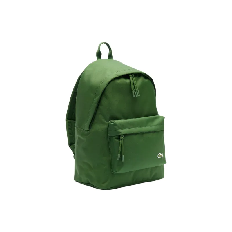 LACOSTE Polyester Backpack Unisex Green-1