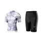 Cycling Two-Piece Set Misty Purple Kite[Short-Sleeved Top+097 Shorts]