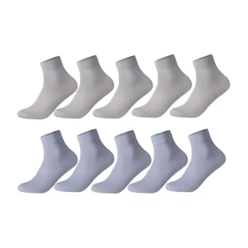 Lan Miao Mid Calf Socks Men's 10 Pack