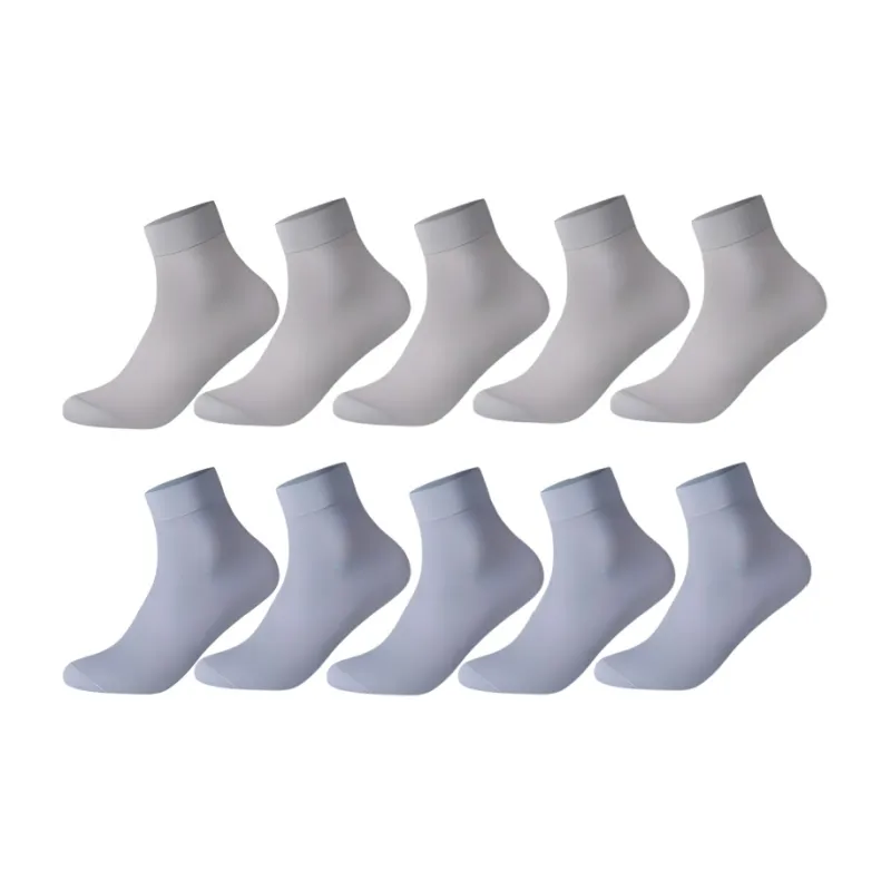 Lan Miao Mid Calf Socks Men's 10 Pack-10