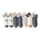 2 Ribbed Cuff Double Stripe+2 Gray A+A+1 Pinstripe+1 Letter MY+1 Dark Gray Letter