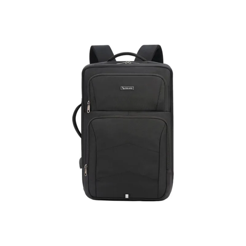 OIWAS Fabric Backpack Tubas Men's Black-0