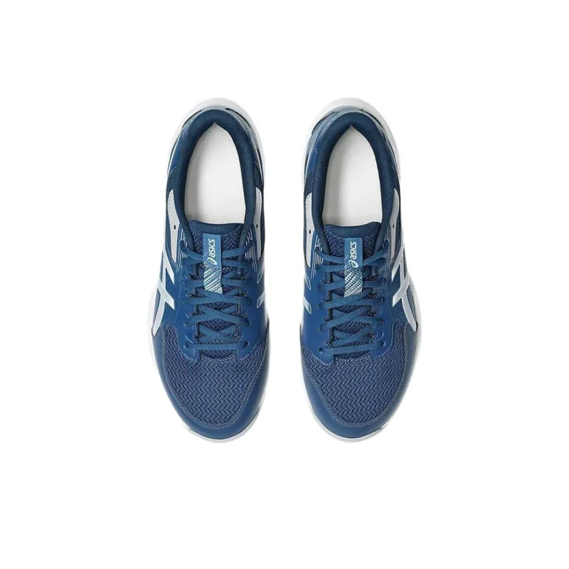 Asics GEL ROCKET 12 Anti Slip Wear Resistant Low Top Training Shoes Men's Blue Gray-2